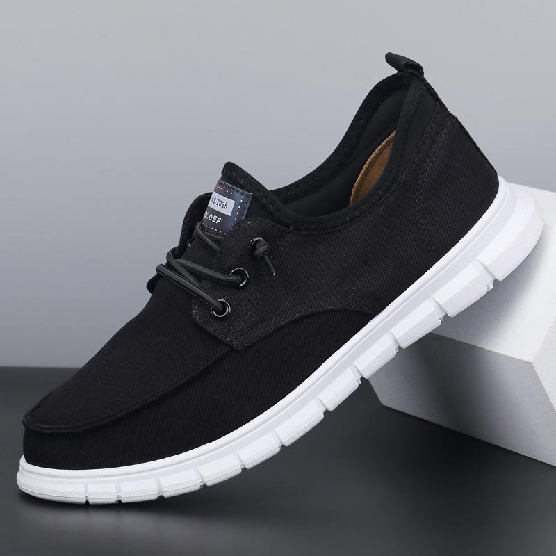 All Match Slip-on Canvas Casual Shoe – Black