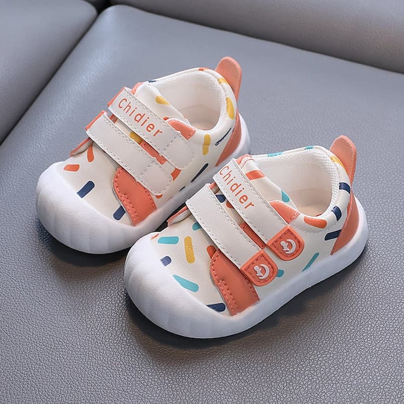 All Match Non-slip Soft Toddlers Casual Shoe – Orange