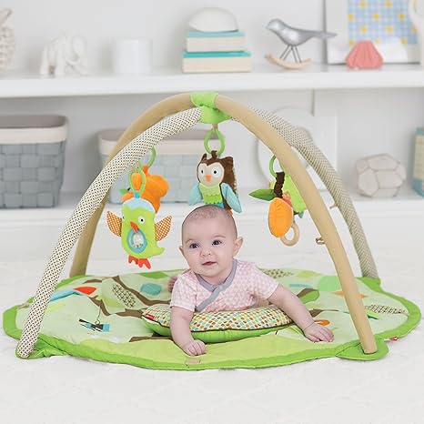 Skip Hop Baby Play Gym, Treetop Friends, Green/Brown, 36 x 36 x 19"