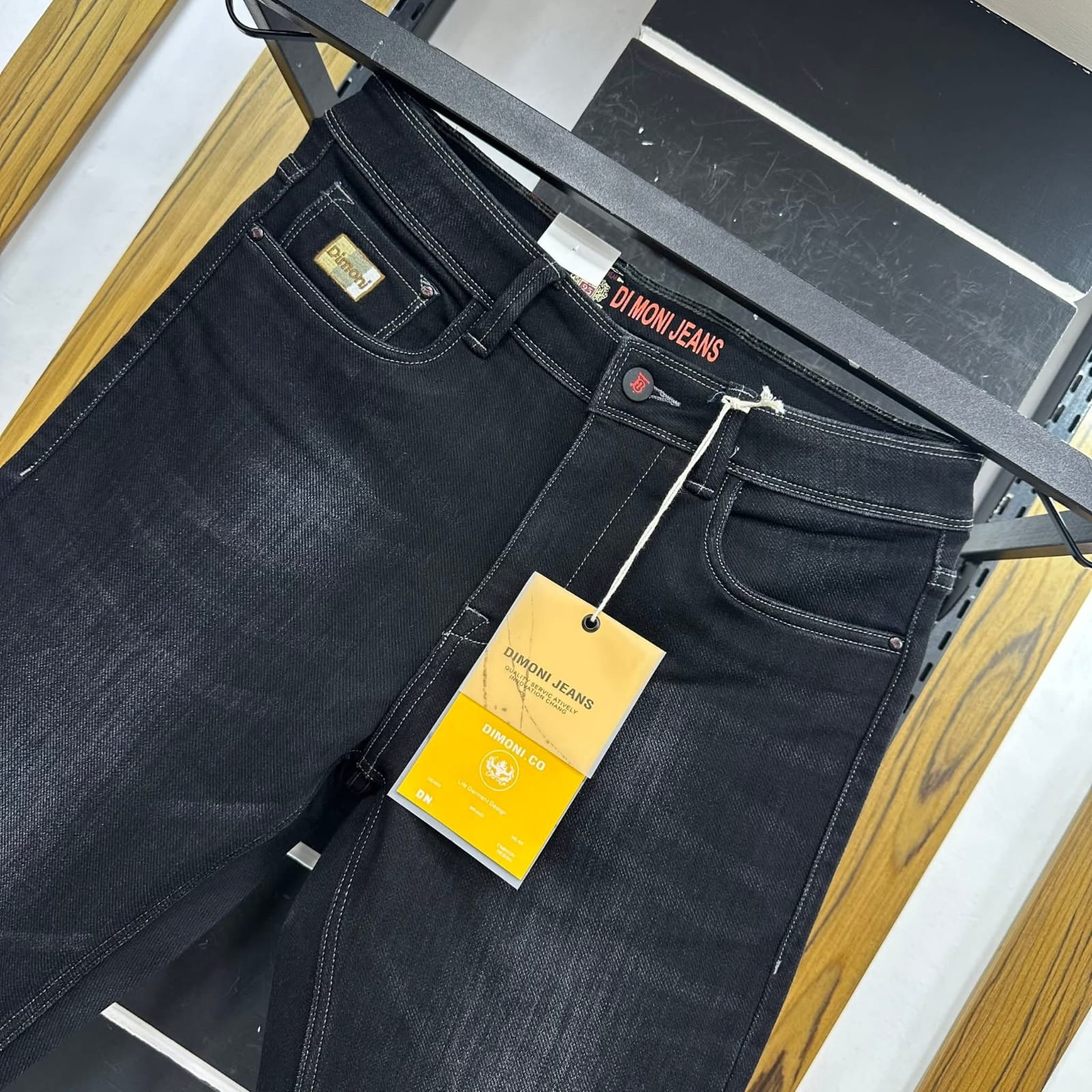 Jeans Black BD004